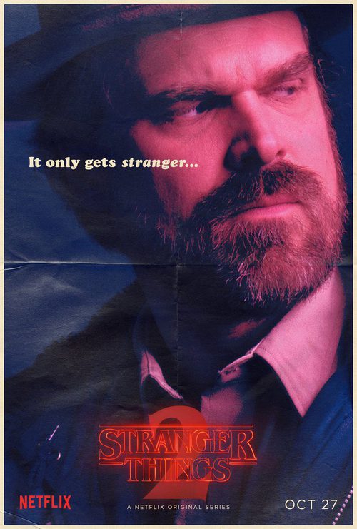 Cartel de Jim Hopper en la segunda temporada de 'Stranger Things'