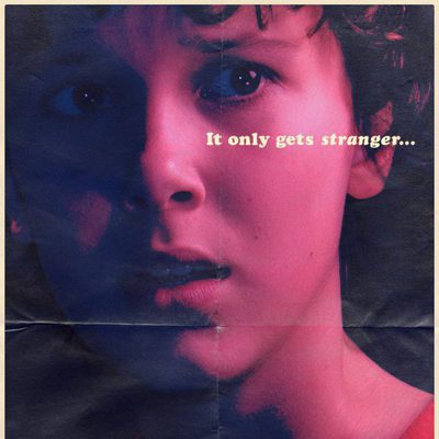 Cartel de Eleven en la segunda temporada de 'Stranger Things'