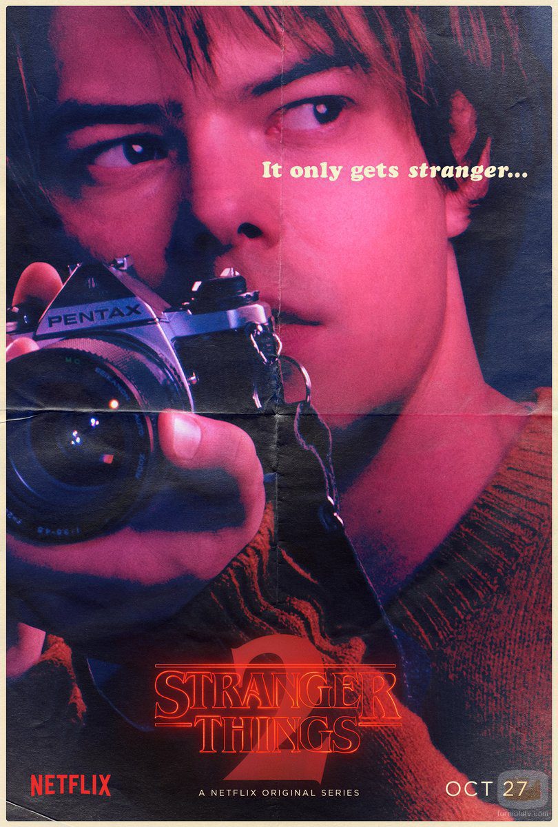 Cartel de Jonathan Byers en la segunda temporada de 'Stranger Things'