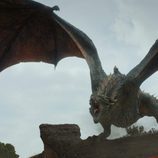 Daenerys Targaryen sobre Drogon en el 7x07 de 'Juego de Tronos'