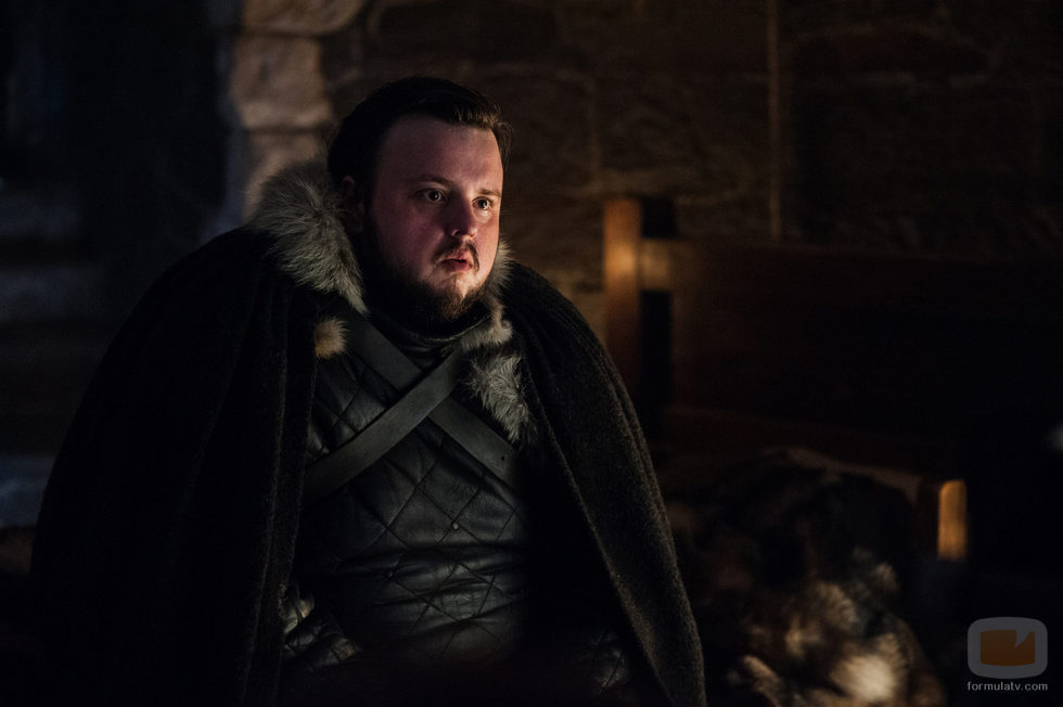 Samwell Tarly en el 7x07 de 'Juego de Tronos'