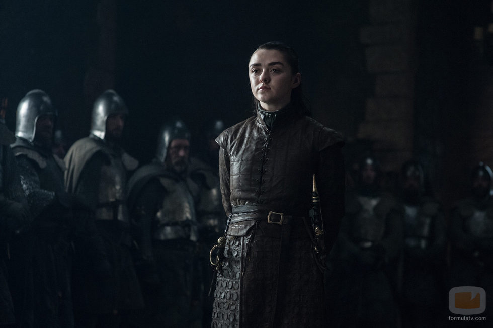 Arya Stark en el 7x07 de 'Juego de Tronos'