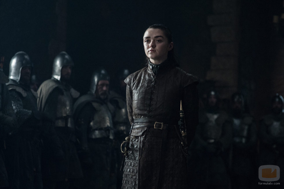 Arya Stark en el 7x07 de 'Juego de Tronos'