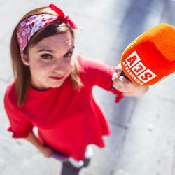 María Zamora presentadora de 'La chica de las series'