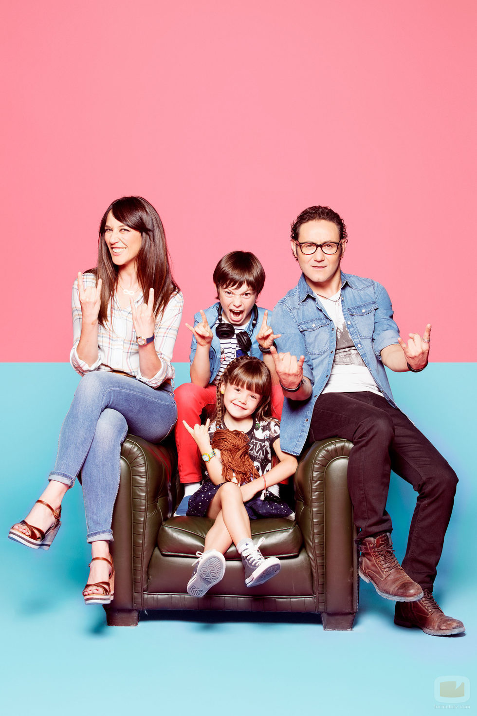 Imagen familiar de 'Ella es tu padre'