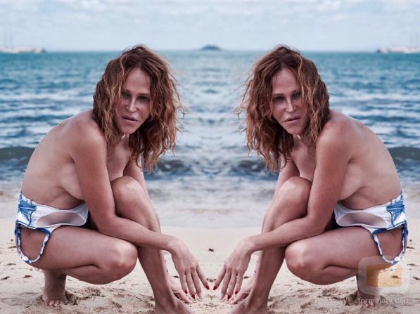 Antonia San Juan sorprende con un topless en la playa
