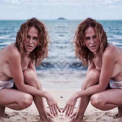 Antonia San Juan sorprende con un topless en la playa