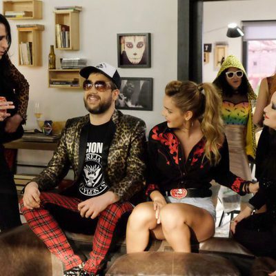 Mario Vaquerizo, Alaska, Alejandra Onieva, Aníbal Gómez en 'Ella es tu padre'