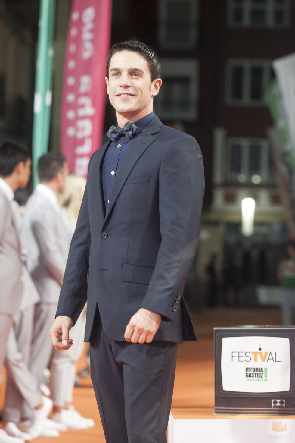 Pose de Alejo Sauras en el estreno de 'Estoy vivo' en el FesTVal