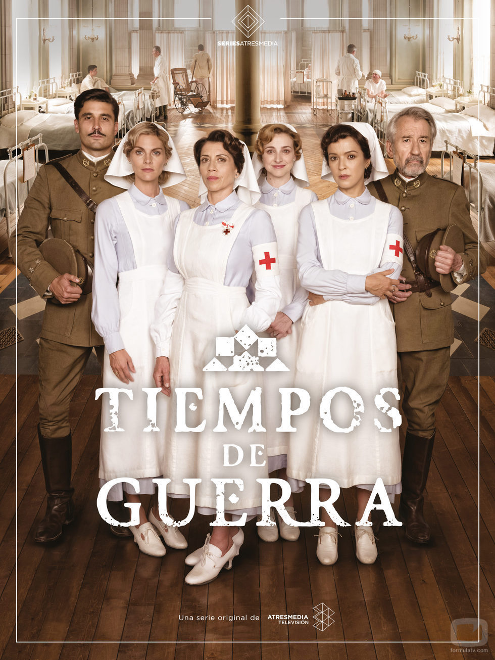 Cartel oficial de 'Tiempos de Guerra', la serie de Antena 3