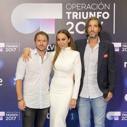 Manuel Martos, Mónica Naranjo y Joe Pérez-Orive, jurado fijo de 'OT 2017'