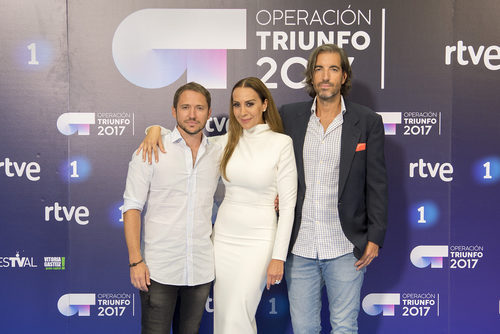 Manuel Martos, Mónica Naranjo y Joe Pérez-Orive, jurado fijo de 'OT 2017'