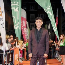 El actor Nacho Fresneda, del 'Ministerio del Tiempo', posa en la celebración del FesTVal
