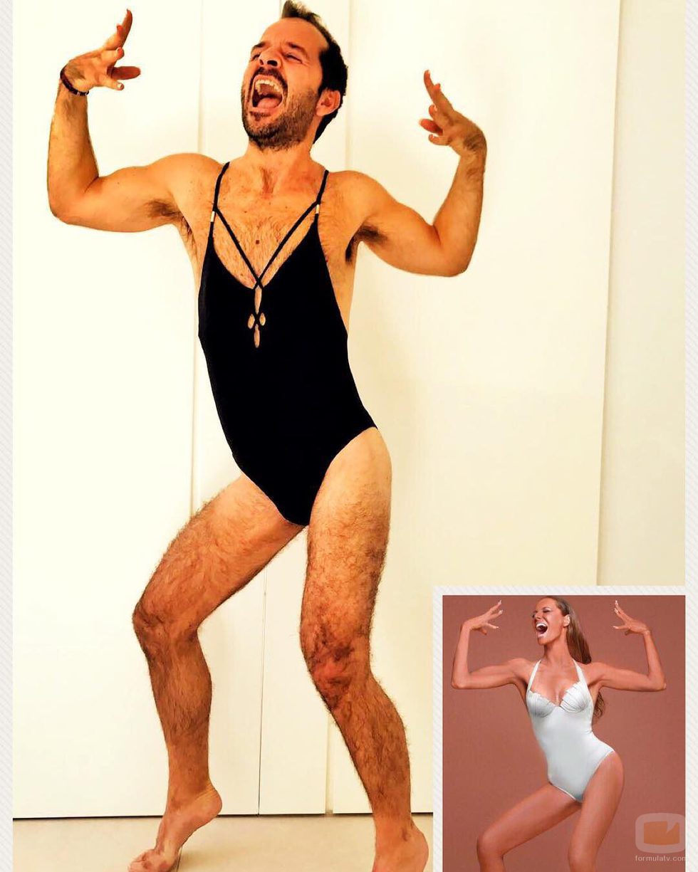 Ángel Martín imita a Paula Vázquez en su última foto de Instagram