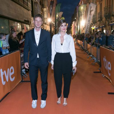 Eloy Azorín y Manuela Velasco, actores de 'Traición', en el FesTVal