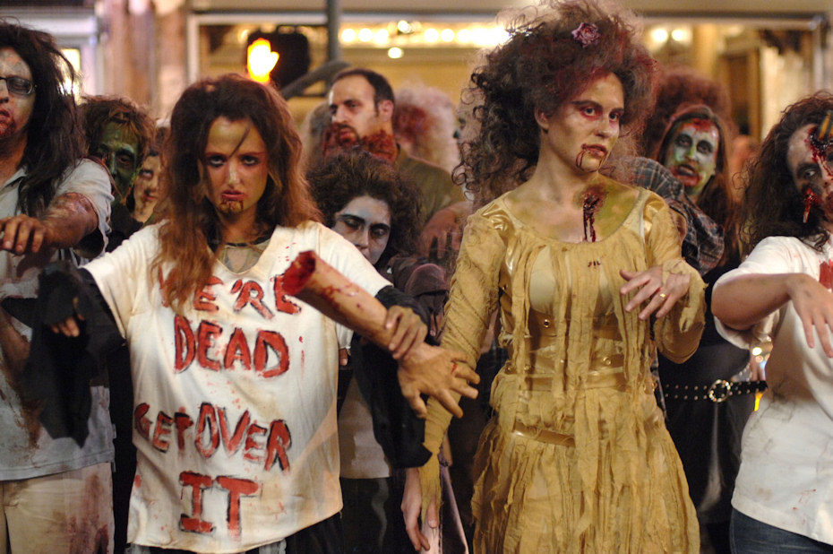 Zombies en el capítulo 'Truco o trato'