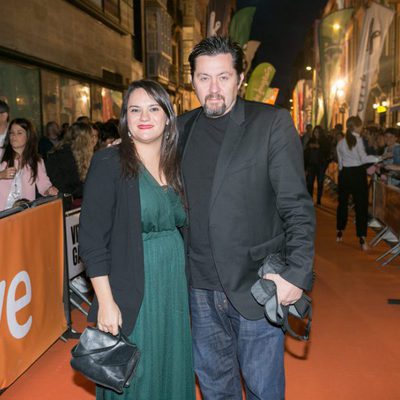 Gema R. Neira y Ramón Campos, de Bambú Producciones, en la presentación de 'Traición'