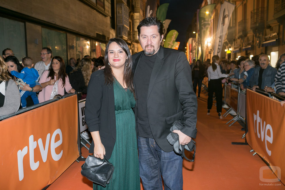 Gema R. Neira y Ramón Campos, de Bambú Producciones, en la presentación de 'Traición'