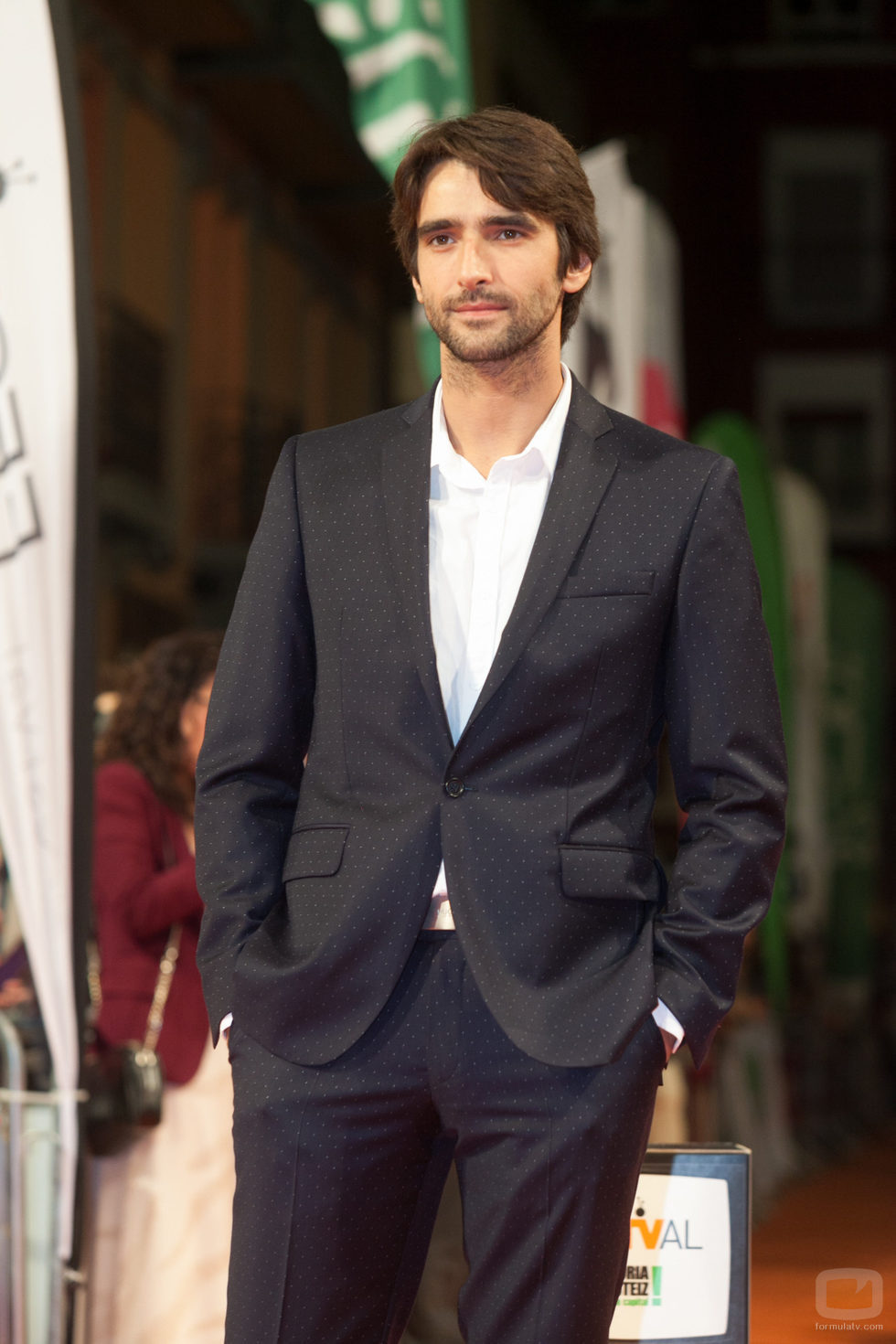 Aitor Luna, protagonista de 'La catedral del mar', en el FesTVal