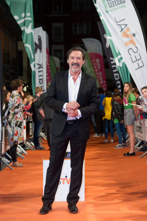 Ginés García Millán, actor de 'La catedral del mar', en el FesTVal de Vitoria