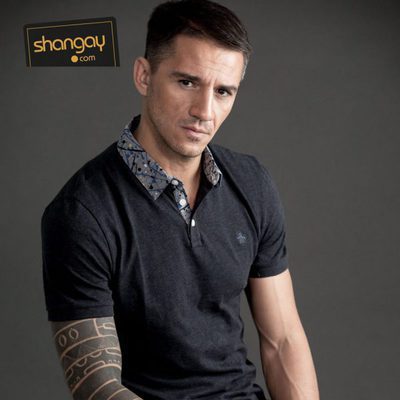 Juan Carlos Librado posa con ropa para 'Shangay'