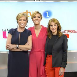 Inés Ballester, María Casado y Macarena Berlín en la presentación de sus programas