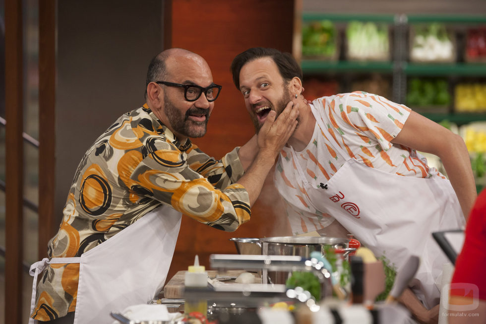 José Corbacho y Edu Soto, en 'MasterChef Celebrity 2'