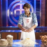 Juan Betancourt preparado para cocinar en 'MasterChef Celebrity 2'