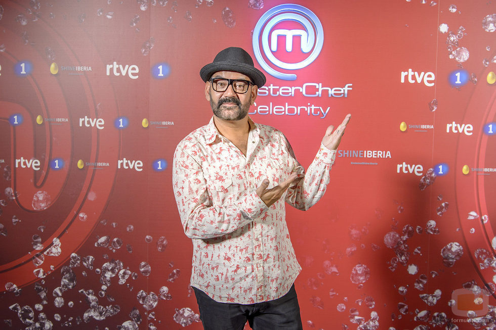 José Corbacho posa en 'MasterChef Celebrity 2'
