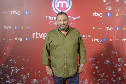Pepón Nieto en la presentación de 'MasterChef Celebrity 2'