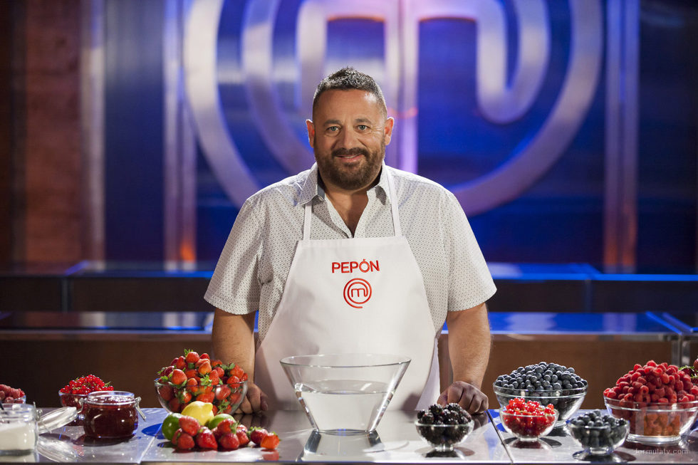 Pepón Nieto en las cocinas de 'MasterChef Celebrity 2'