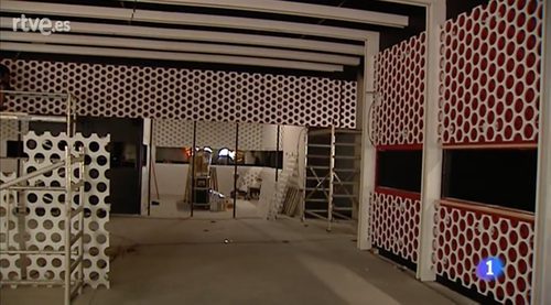 Decorado de las salas de ensayos de 'OT 2017'