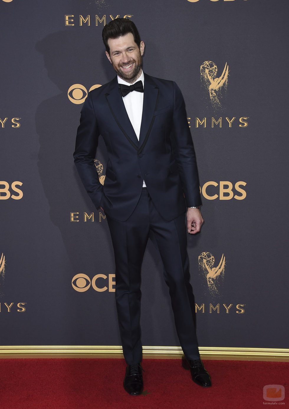 Billy Eichner en la alfombra roja de los Premios Emmy 2017 