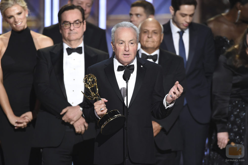 Lorne Michaels da su discurso en los Emmy 2017