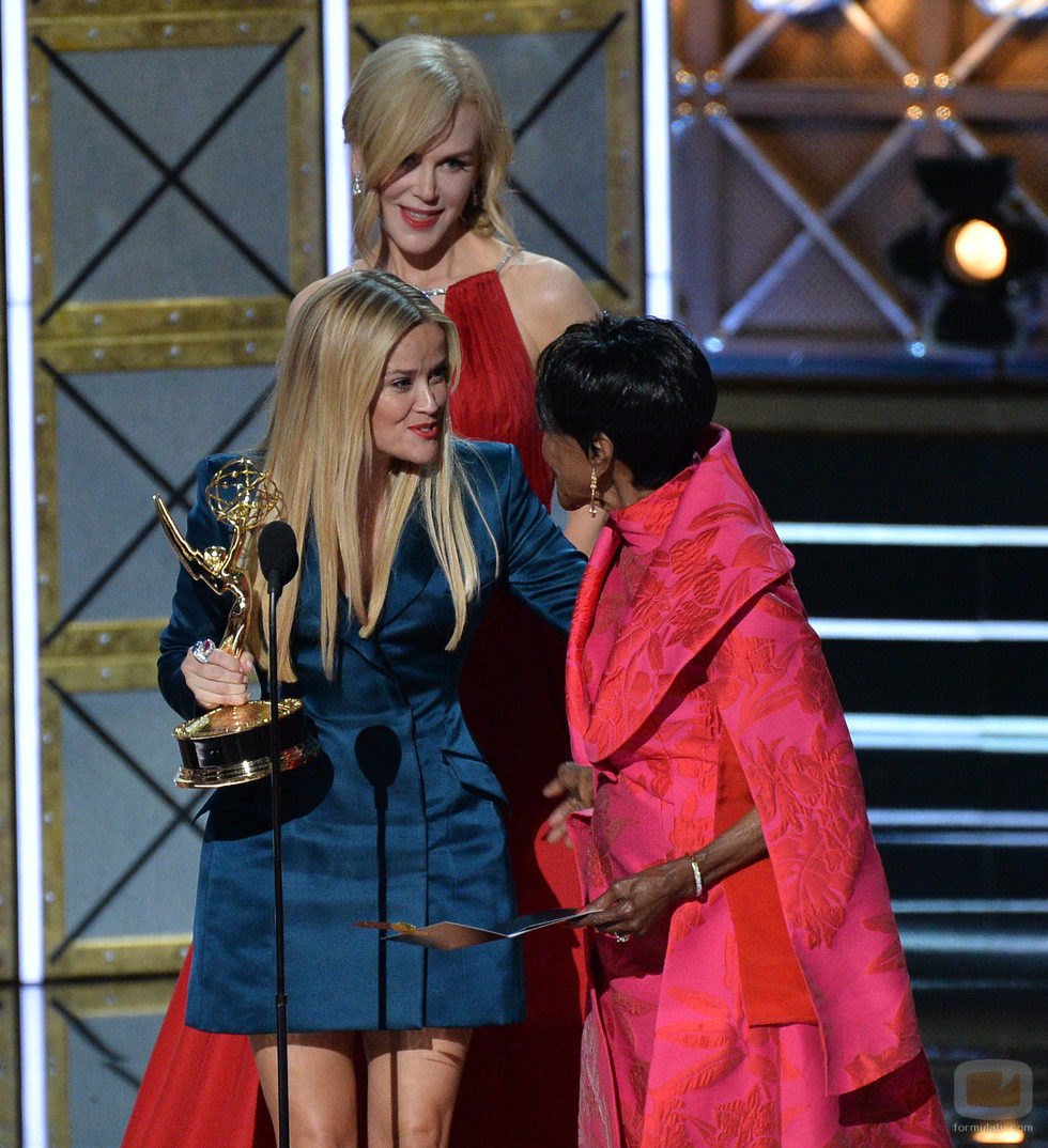 Cicely Tyson, Nicole Kidman y Reese Witherspoon en los Emmy 2017