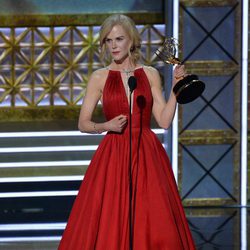 Nicole Kidman  da su discurso en los Emmy 2017