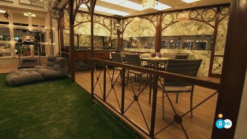 El comedor del jardín de 'GH Revolution'