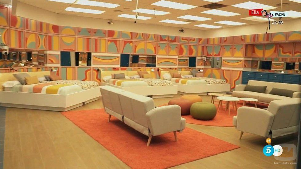 Dormitorio de 'GH Revolution'