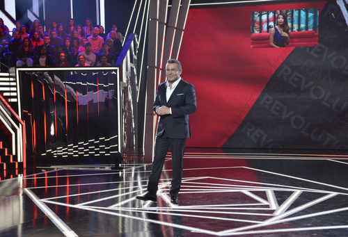 Jorge Javier Vázquez presentando 'GH Revolution' en su nuevo plató