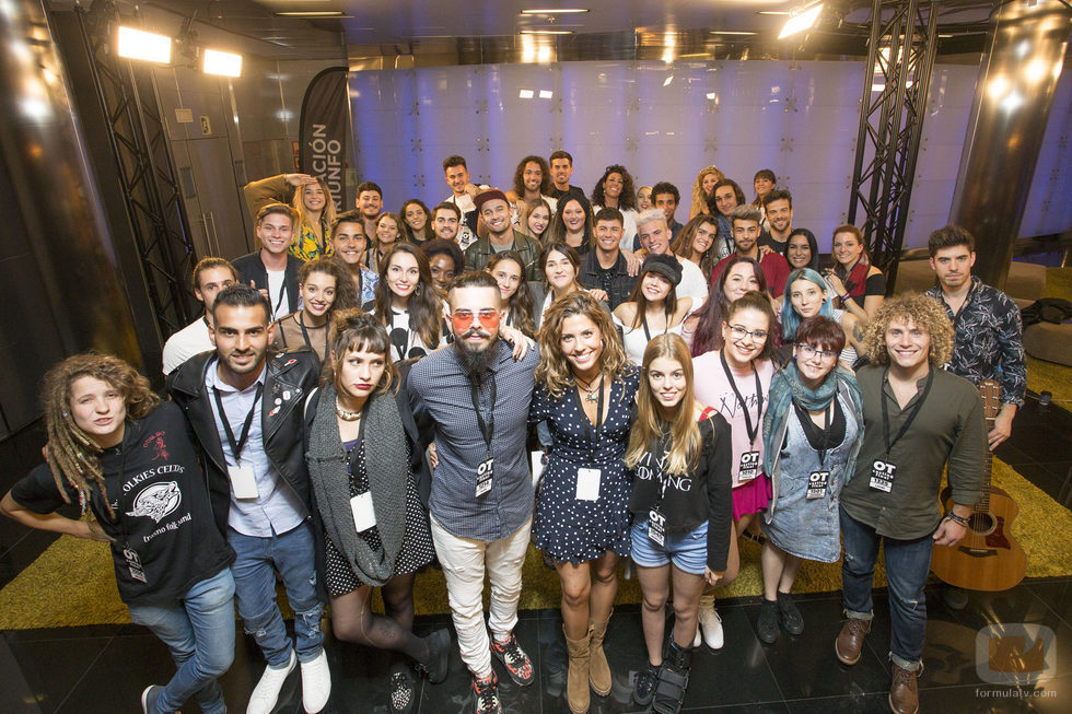 Los 45 finalistas de 'OT 2017' en la fase final del casting