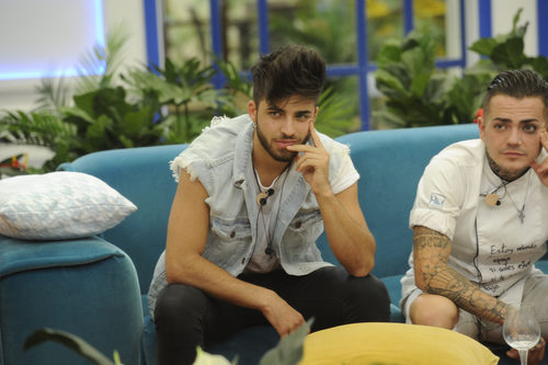 Rubén Valle y Carlos Bernal en la casa de 'GH Revolution'