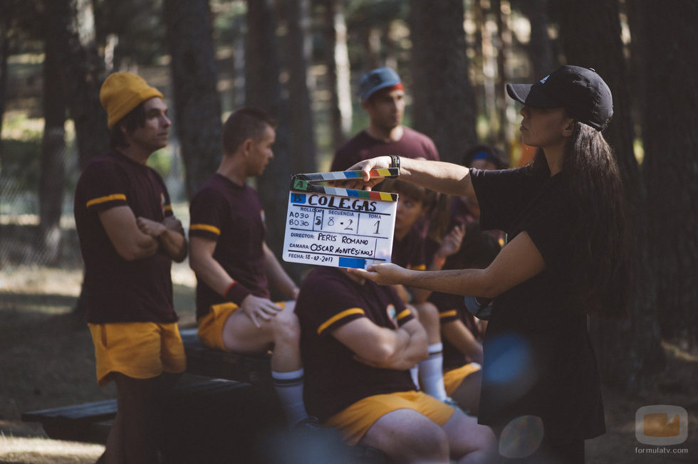 Grabación de 'Colegas', la webserie de RTVE Digital