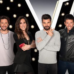 Los cuatro coaches de la quinta edición de 'La Voz'