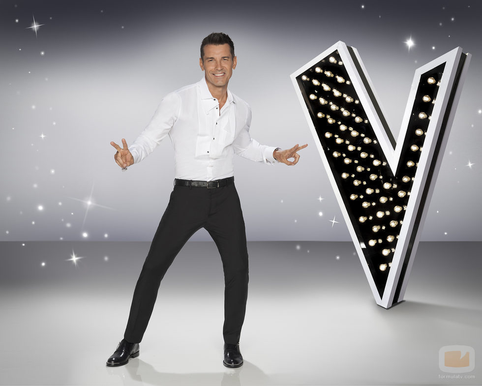 Jesús Vázquez en la quinta edición de 'La Voz'