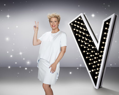Tania Llasera posa sonriendo en 'La Voz 5'