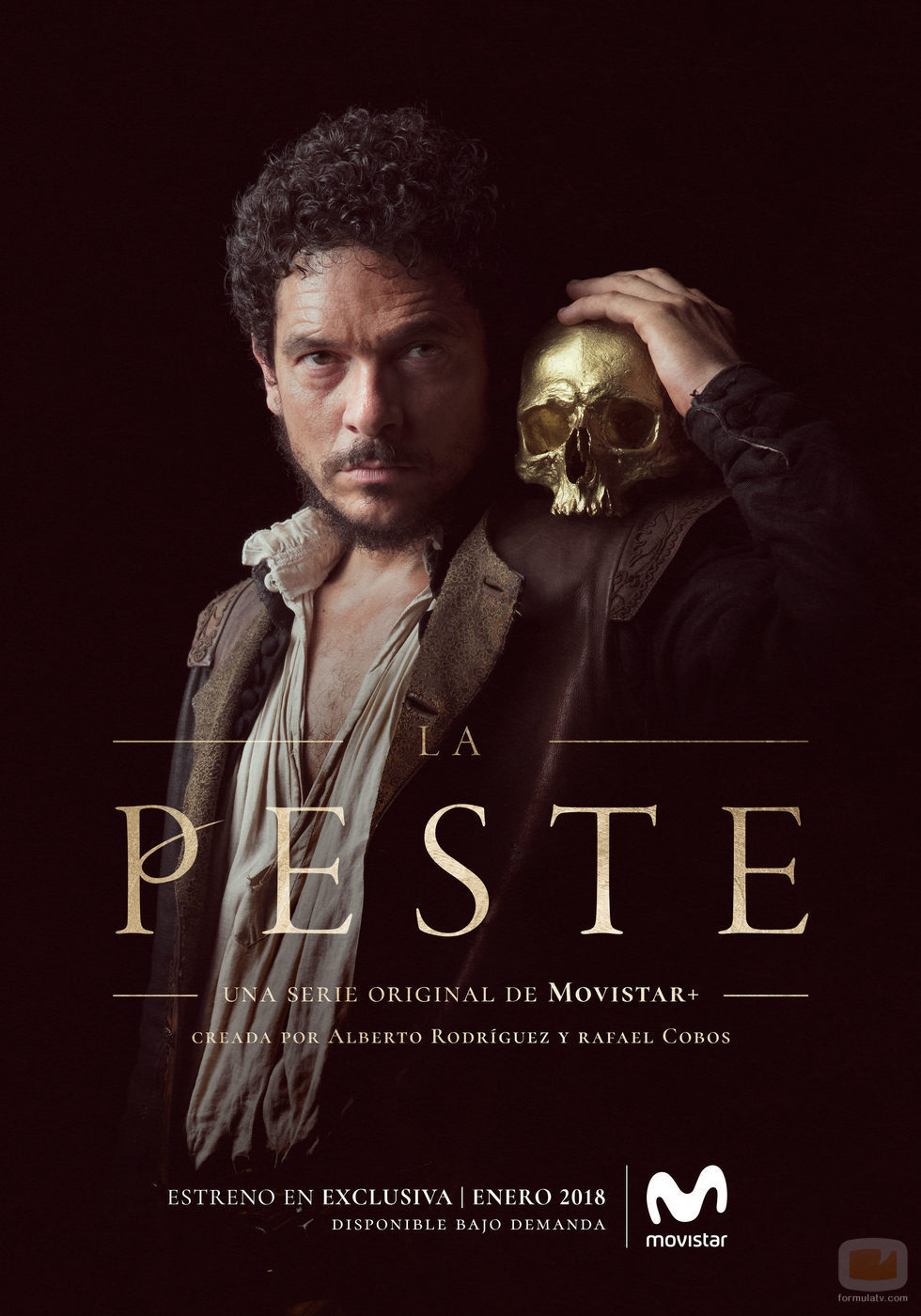 Primer cartel de 'La peste', serie original de Movistar +