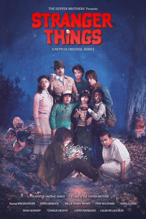 Nuevo póster de la segunda temporada de 'Stranger Things' homenajeando a "Los Goonies"