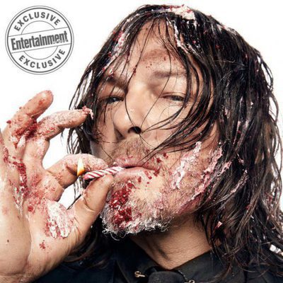 Norman Reedus ('The Walking Dead') celebra los 100 capítulos de la serie