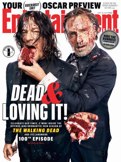 Andrew Lincoln y Norman Reedus ('The Walking Dead') protagonizan la portada de Entertaiment