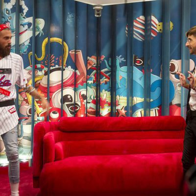 Daniel Sánchez y José María López en el confesionario de 'GH Revolution'